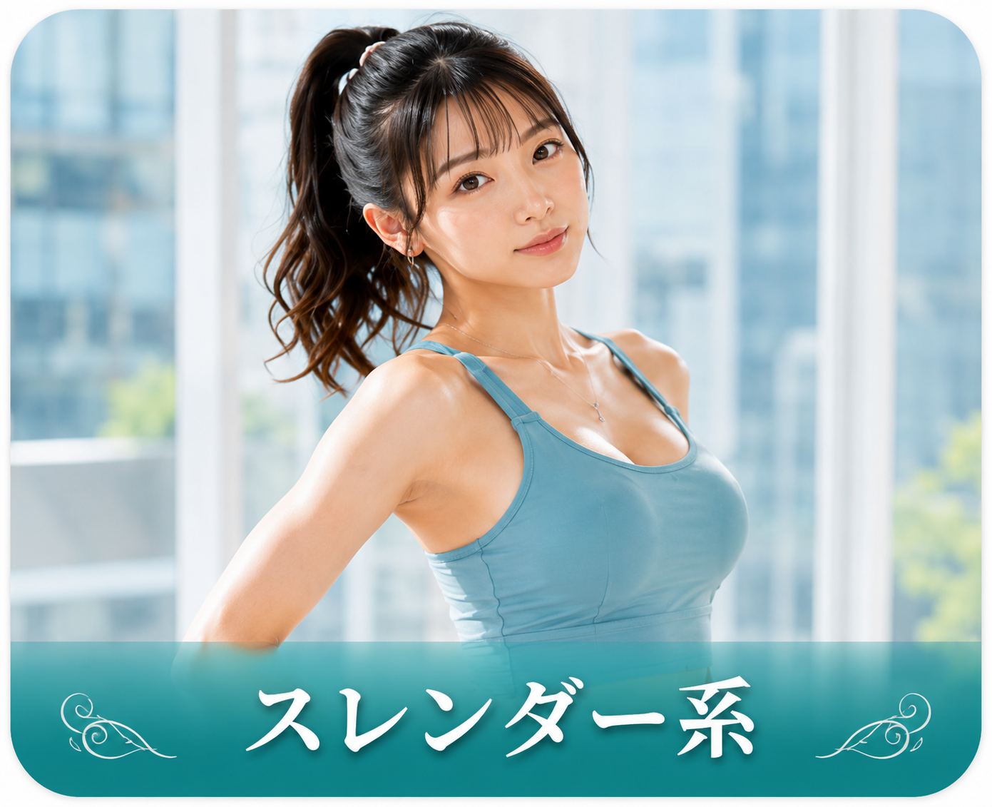 スレンダー系